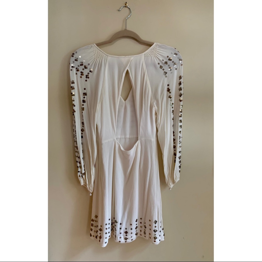 Free people white dress size 2 - Picture 2 of 8